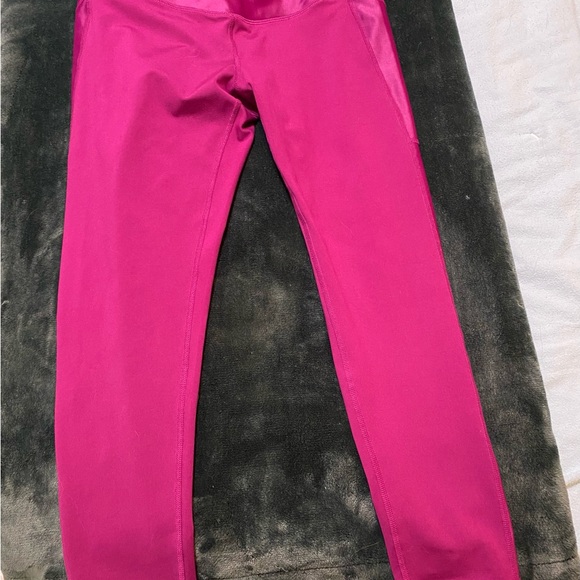 Xersion Pants - Xersion Quick dry Compression Fuchsia 7/8 Leggings size L pockets